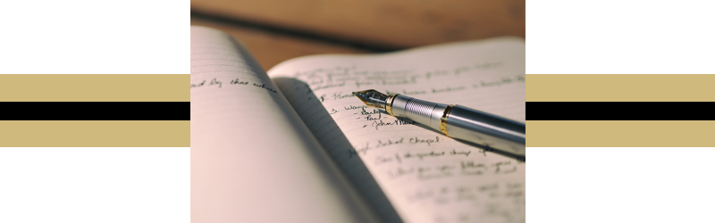 Memory Notebooks or Journals