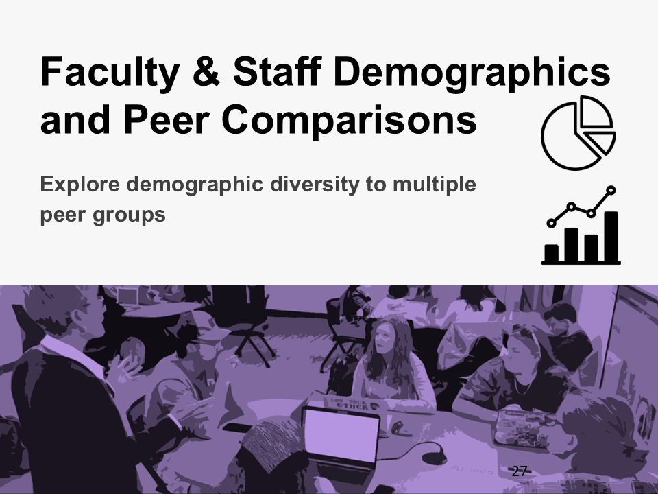 Faculty & Staff Demographics and Peer Comparisons