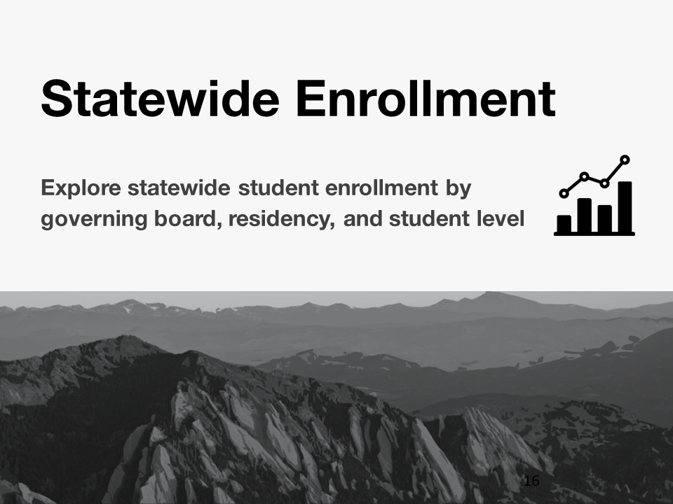Statewide Enrollment (Headcount, SFTE)